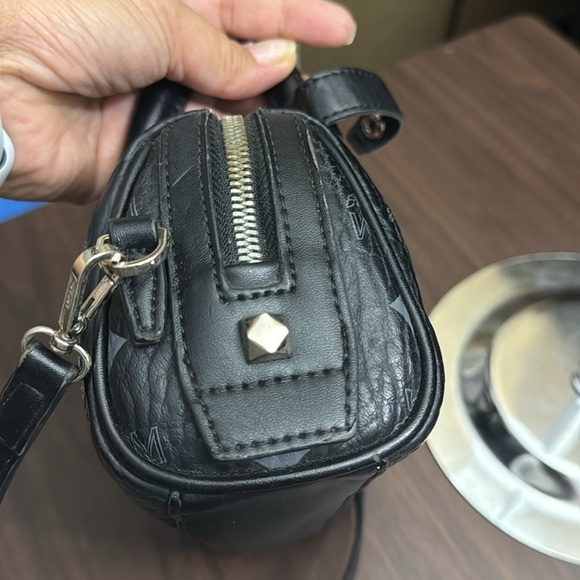 MCM Micro Bag in Black Monogram - Picture 6 of 12